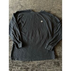 Youth medium Champion Dark Blue Long Sleeve Shirt